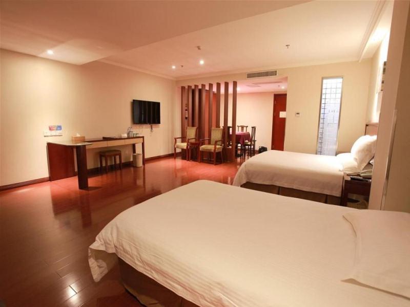 Greentree Inn Jiangsu Changzhou Liyang East Nanhuan Road High Speed Rail Station Business Hotel Exterior foto
