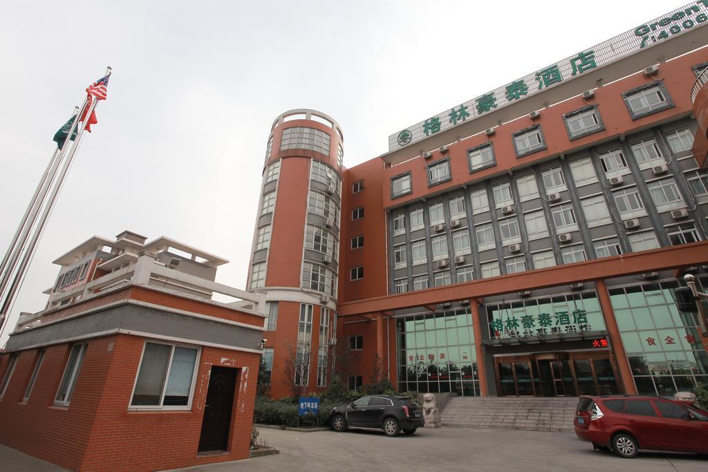 Greentree Inn Jiangsu Changzhou Liyang East Nanhuan Road High Speed Rail Station Business Hotel Exterior foto