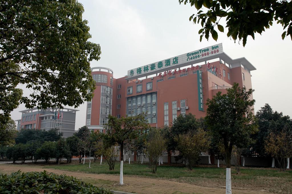 Greentree Inn Jiangsu Changzhou Liyang East Nanhuan Road High Speed Rail Station Business Hotel Exterior foto